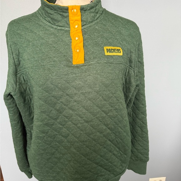 Green Bay Packers Quilted NFL Apparel Women’s Jacket XL - Picture 3 of 7